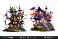 Halloween Storefronts Art Clipart Product Image 1