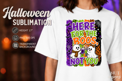 Spooky ghost Halloween Introvert sublimation Product Image 1