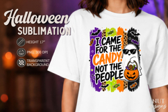 Spooky ghost Halloween Introvert Sarcastic quotes Product Image 2