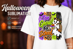 Cute ghost Halloween Too Ghoul for School Product Image 2