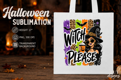 Cute witch Halloween sublimation Funny quotes Product Image 3
