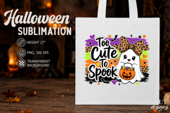 Cute ghost Halloween Too Cute to Spook School Product Image 2