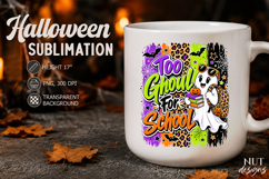 Cute ghost Halloween Too Ghoul for School Product Image 1