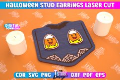 Halloween Stud Earrings | Jewelry Design | Bijoux | CNC File Product Image 1