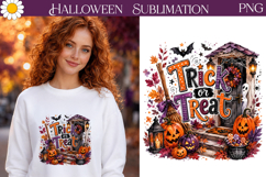Trick or Treat Sublimation | Halloween Design Product Image 1