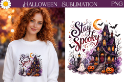 Stay Spooky House | Halloween Sublimation PNG Product Image 1