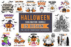 Halloween Sublimation Bundle, Halloween, Sublimation Designs Product Image 1