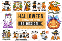 Halloween Sublimation Bundle, Halloween Goose Png Product Image 1