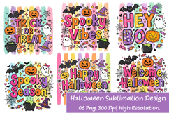 Halloween sublimation Design, Spooky Design PNG Product Image 1