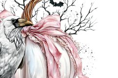 Halloween Scene Sublimation - Watercolor Sublimation Design Product Image 2