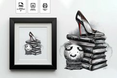 Halloween PNG Sublimation - Fashion Illustration Product Image 1