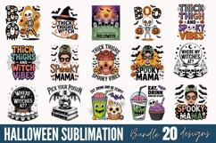 Halloween Sublimation Bundle, Halloween Sublimation Product Image 1