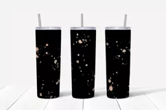Halloween sublimation design Skinny tumbler wrap design 