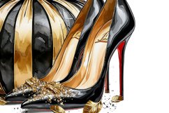 Halloween Scene Sublimation - Watercolor Sublimation Design Product Image 2