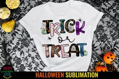 Trick or Treat Sublimation I Halloween Sublimation Designs
