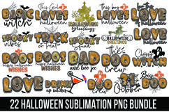 Halloween Sublimation Bundle - High-Quality 300 DPI Product Image 1