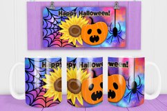 Halloween mug sublimation | Halloween pumpkin PNG Product Image 1