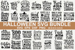 Halloween SVG Bundle, Halloween Shirt &amp; Craft Designs Product Image 1