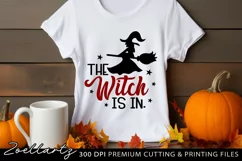 Witch Is In Halloween SVG PNG EPS DXF Spooky SVG Cut File Product Image 2