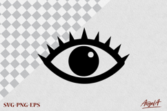 Evil eye SVG, Halloween clipart PNG Product Image 1