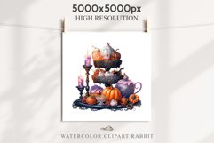 Halloween Sweets Spooky Food Clipart PNG Scrapbooking Junkk Fairy Tale Art Image Watercolor Transparent Print illustration sublimation creepy printable digital