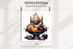 Halloween Sweets Spooky Food Clipart PNG Scrapbooking Junkk Fairy Tale Art Image Watercolor Transparent Print illustration sublimation creepy printable digital