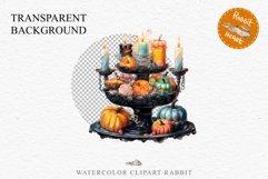 Halloween Sweets Spooky Food Clipart PNG Scrapbooking Junkk Fairy Tale Art Image Watercolor Transparent Print illustration sublimation creepy printable digital