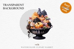 Halloween Sweets Spooky Food Clipart PNG Scrapbooking Junkk Fairy Tale Art Image Watercolor Transparent Print illustration sublimation creepy printable digital