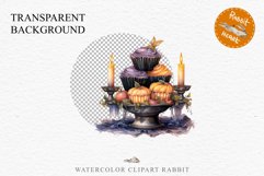 Halloween Sweets Spooky Food Clipart PNG Scrapbooking Junkk Fairy Tale Art Image Watercolor Transparent Print illustration sublimation creepy printable digital