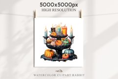 Halloween Sweets Spooky Food Clipart PNG Scrapbooking Junkk Fairy Tale Art Image Watercolor Transparent Print illustration sublimation creepy printable digital