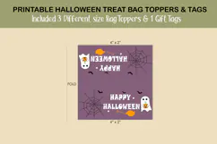 Halloween treat bag toppers and Tag Product Image 2