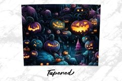 Halloween Tumbler Sublimation Wrap Product Image 2