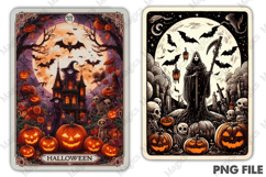 Halloween Tarot Card PNG Files Product Image 1