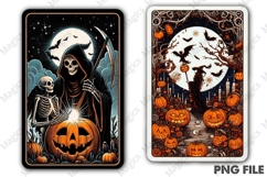 Halloween Tarot Card PNG Files Product Image 1