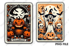 Halloween Tarot Card PNG Product Image 1