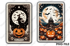 Halloween Tarot Card PNG Files Product Image 1