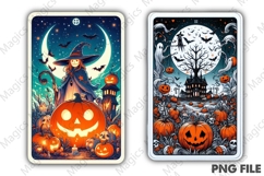 Halloween Tarot Card PNG Files Product Image 1