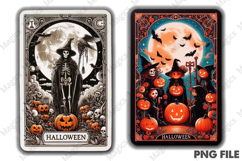 Halloween Tarot Card PNG Files Product Image 1