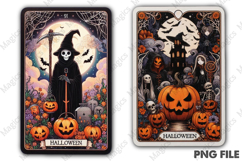 Halloween Tarot Card PNG Product Image 1