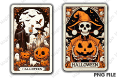 Halloween Tarot Card PNG Files Product Image 1