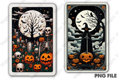 Halloween Tarot Card PNG Files Product Image 1