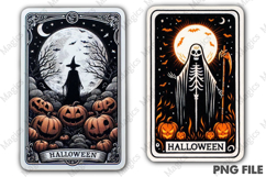 Halloween Tarot Card PNG Product Image 1