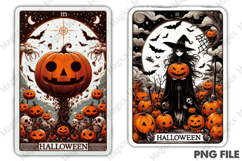 Halloween Tarot Card PNG Files Product Image 1