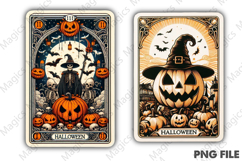Halloween Tarot Card PNG Files Product Image 1