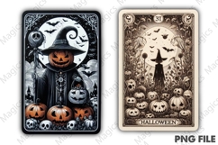 Halloween Tarot Card PNG Files Product Image 1