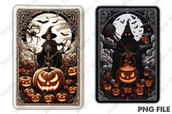 Halloween Tarot Card PNG Product Image 1