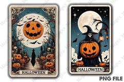 Halloween Tarot Card PNG Product Image 1