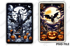 Halloween Tarot Card PNG Product Image 1