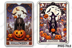 Halloween Tarot Card PNG Files Product Image 1