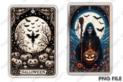 Halloween Tarot Card PNG Files Product Image 1